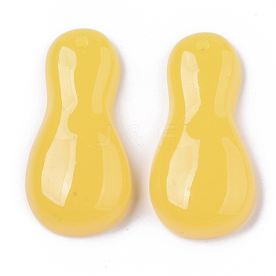 Resin Pendants RESI-S387-009-1