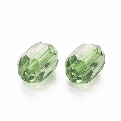 Transparent Acrylic Beads TACR-S154-24A-83-1