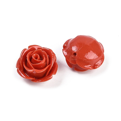 Synthetic Coral Carved Beads CORA-M001-05S-1