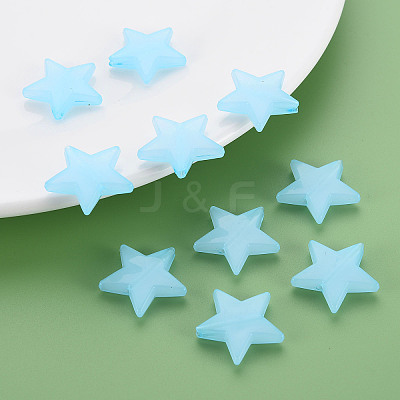 Imitation Jelly Acrylic Beads LS-MACR-S373-90-E08-1