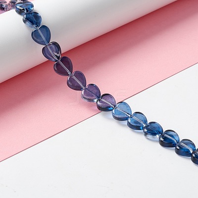 Transparent Glass Beads Strand GLAA-F112-03C-1