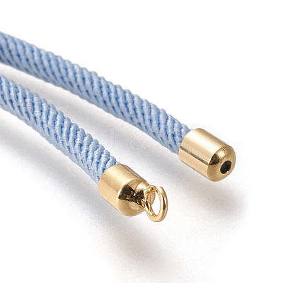 Nylon Twisted Cord Bracelet Making MAK-M025-144-1