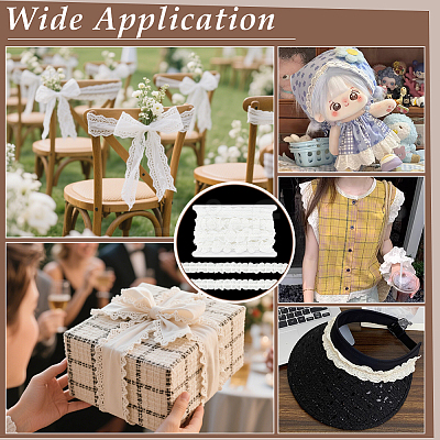10 Yards Cotton Wrinkle Ribbon OCOR-PH0006-42A-1