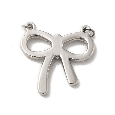 Tarnish Resistant 304 Stainless Steel Connector Charms STAS-M311-17P-1