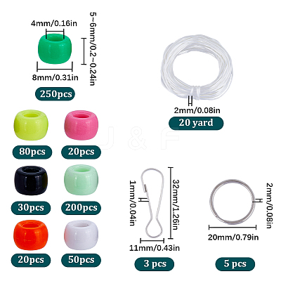 DIY Saint Patrick's Day Keychain Making Kit DIY-SC0023-16-1