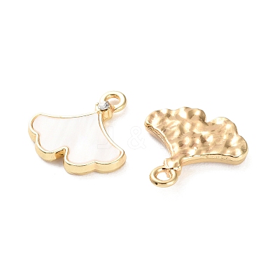 Rack Plating Alloy Acrylic  Pendants FIND-M038-15G-1