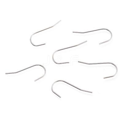 Tarnish Resistant 201 Stainless Steel Earring Hooks. Ear Wire STAS-O137-25P-B-1