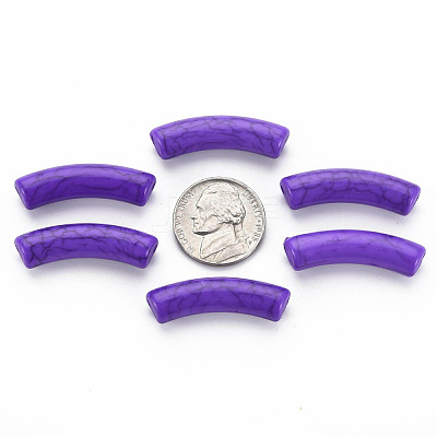 Opaque Crackle Acrylic Beads MACR-S372-002N-004-1