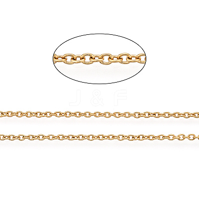 304 Stainless Steel Cable Chains CHS-R003-0.5mm-G-1