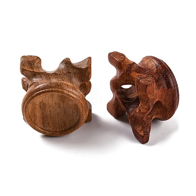 Wood Crystal Ball Display Bases WOOD-A023-03-1