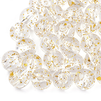 Transparent Acrylic Beads MACR-S361-02B-10mm-1