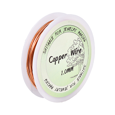 Round Copper Jewelry Wire CWIR-YW0001-03H-09-1