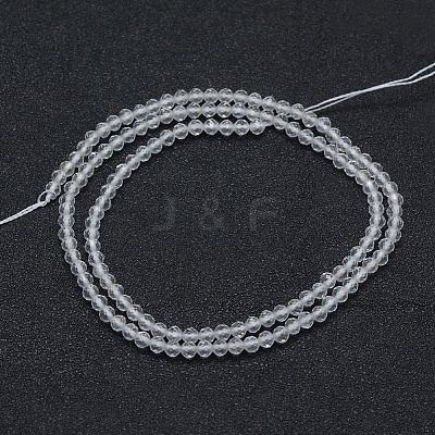 Natural Quartz Crystal Beads Strands G-E411-28-2mm-1