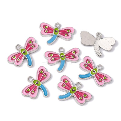 Alloy Enamel Pendants EA215Y-1