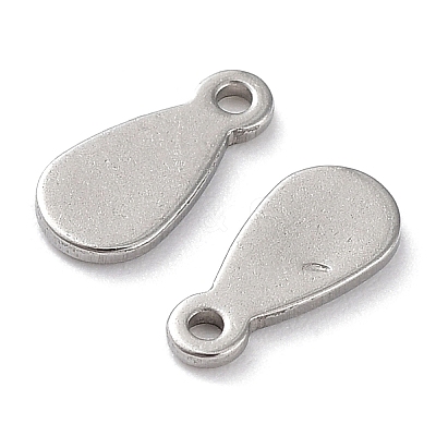 Non-Tarnish 201 Stainless Steel Charms STAS-K259-09P-1