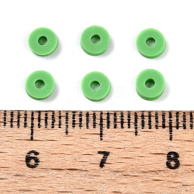 Handmade Polymer Clay Beads CLAY-R067-4.0mm-B06-1