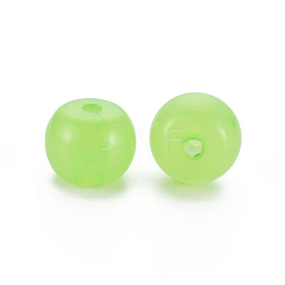 Imitation Jelly Acrylic Beads MACR-S373-14-EA06-1