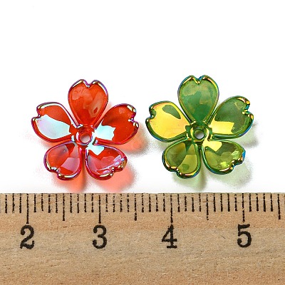 Acrylic Bead Caps OACR-C021-01-1