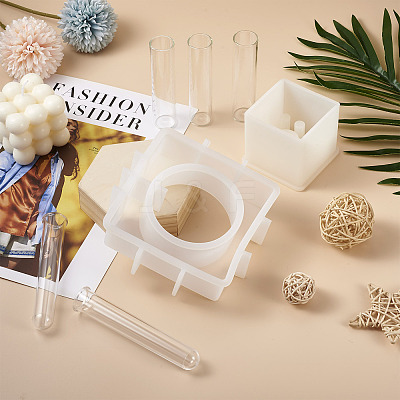 DIY Pen Holder Silicone Molds DIY-BT0001-25-1