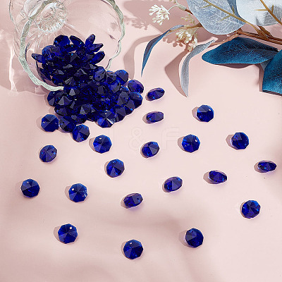 80Pcs Glass Sew on Rhinestones GLAA-ME0001-15B-1