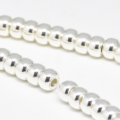 Electroplate Non-magnetic Synthetic Hematite Beads Strands G-Q465-38S-1