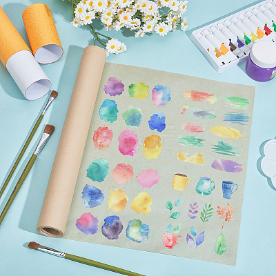 20M Cicada Wing Paper Roll for Calligraphy Painting DIY-BC0017-39B-1