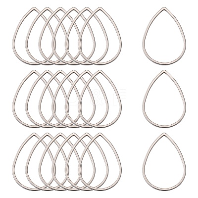 Tarnish Resistant 304 Stainless Steel Linking Rings STAS-T047-16C-1