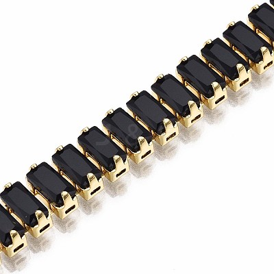 Cubic Zirconia Classic Tennis Bracelet X-ZIRC-S067-073B-NF-1