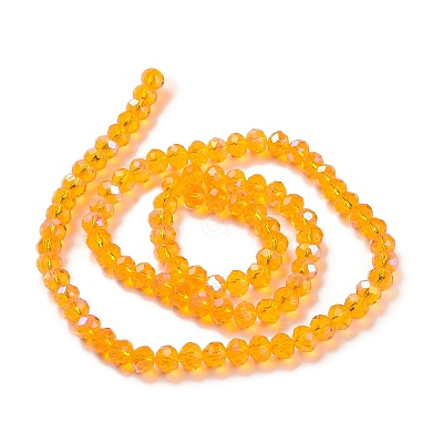 Electroplate Glass Beads Strands EGLA-A034-T8mm-L11-1