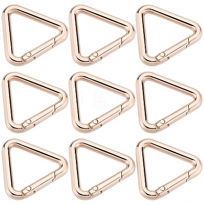 12Pcs Alloy Spring Gate Rings FIND-SC0010-18-1