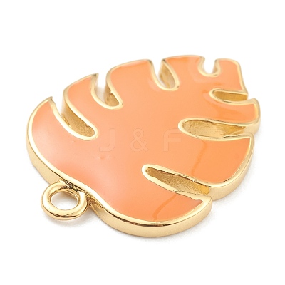 Brass Enamel Pendants KK-J278-40G-1