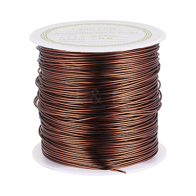 Round Copper Beading Wire for Jewelry Making YS-TAC0004-0.6mm-05-1