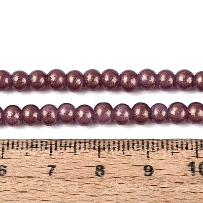 Baking Paint Glass Pearl Beads Strands DGLA-ZX001-05A-18-1