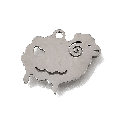 201 Stainless Steel Pendants SA-CBA5D64-09P-1