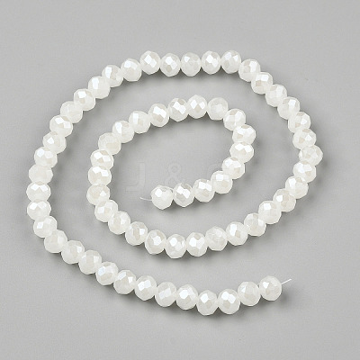 Electroplate Glass Beads Strands EGLA-A034-J2mm-A01-1