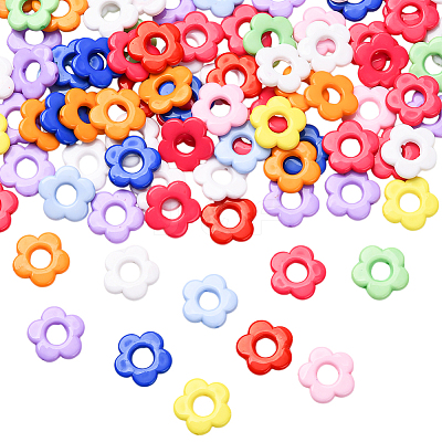 Opaque Acrylic Beads MACR-SP0002-06A-1