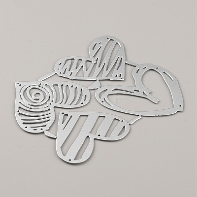 Carbon Steel Cutting Dies Stencils DIY-WH0043-97MP-1