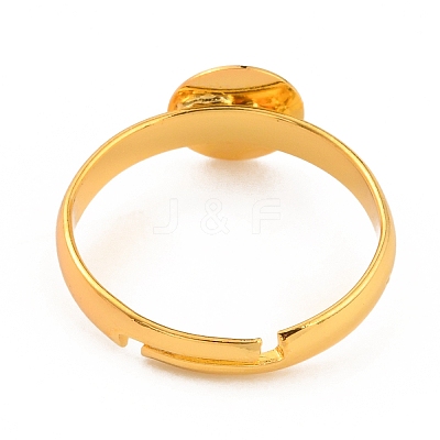 Adjustable Brass Finger Rings Components KK-WH0054-22A-G-1