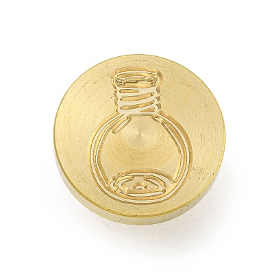 Wax Seal Brass Stamp Head AJEW-G056-01R-1