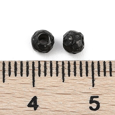 Textured 316 Surgical Stainless Steel Beads STAS-M106-01B-EB-1