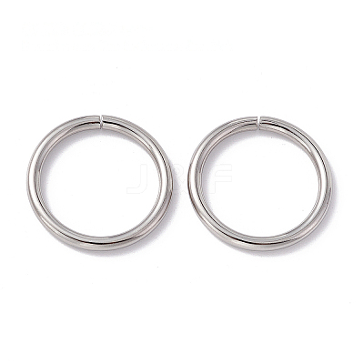 Non-Tarnish 304 Stainless Steel Jump Rings STAS-C040-01N-P-1