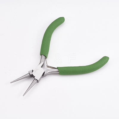 45# Carbon Steel Round Nose Pliers PT-L004-41-1