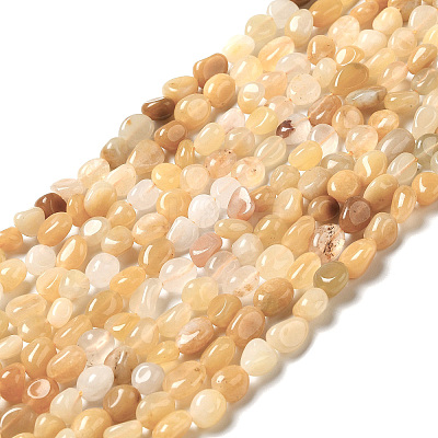 Natural Yellow Aventurine Beads Strands G-I351-A02-1