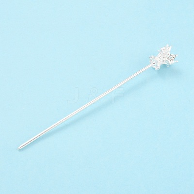 Alloy Hair Stick Findings FIND-O002-01S-1