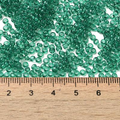 Transparent Colours Glass Round Seed Beads SEED-B001-06A-09-1