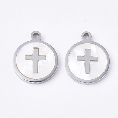 304 Stainless Steel Charms STAS-S079-124P-1