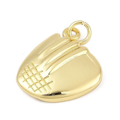 Brass Pendants KK-S527-08G-1