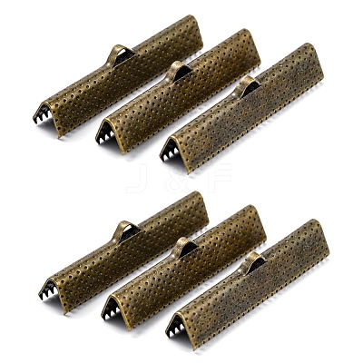 Iron Ribbon Crimp Ends X-E184Y-NFAB-1