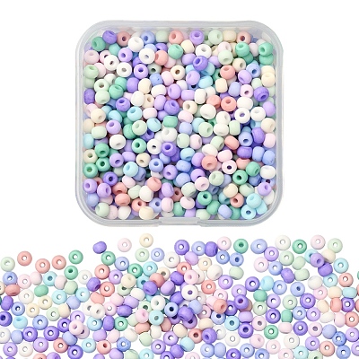 6/0 Glass Seed Beads SEED-YW0001-82A-1