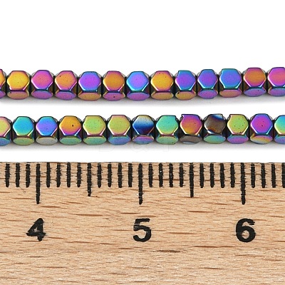 Electroplate Non-magnetic Synthetic Hematite Beads Strands G-I175-09I-1